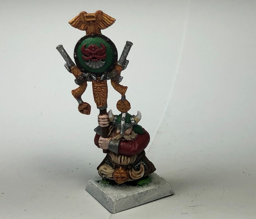 Dwarf: Standard Bearer #1 (Green Eyes)